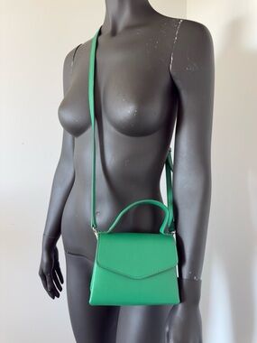 Campsite Green Crossbody Top Handle Mini Bag